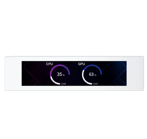 Màn Hình Trang Trí Case Xigmatek HD 9 Inch - Trắng