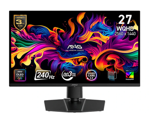 Màn hình 2K MSI MAG 273QP QD-OLED X24 27 inch WQHD 240Hz HDR