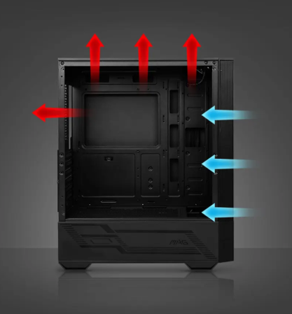 Vỏ Case MSI MAG FORGE 110R Mid-Tower