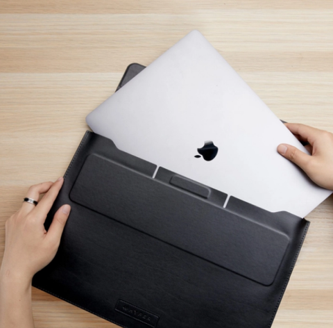 Túi chống sốc laptop 15.6 inch Hypershield Stand & Go Sleeve Macbook Air Pro Đen