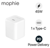 CỦ SẠC NHANH MOPHIE ESSENTIALS 1C GAN 45W