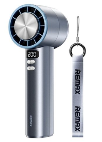 Quạt cầm tay Remax RS SF12 Xám Xanh