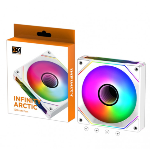 Quạt tản nhiệt Xigmatek Infinity 120mm -Trắng