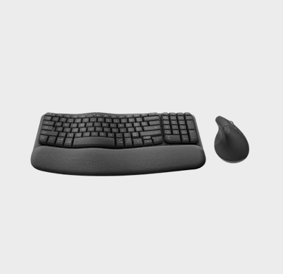 Combo bàn phím Wave Keys và chuột Lift Logitech