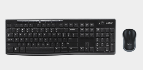 Bộ phím chuột Logitech MK270R chống tràn văn phòng