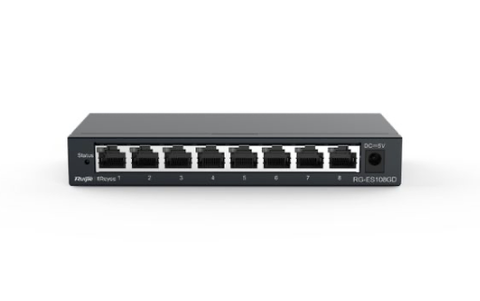Ruijie RG ES108GD switch Gigabit 16Gbps fanless
