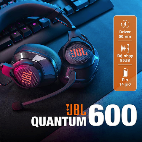 Tai nghe JBL Quantum 600 gaming wireless
