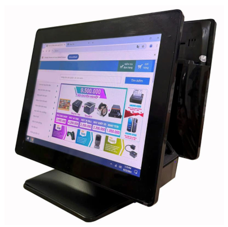 MÁY TÍNH TIỀN TEKI W10D TRẢI NGHIỆM CÔNG NGHỆ CẢM ỨNG MƯỢT MÀ ĐẲNG CẤP