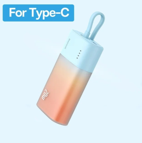 Pin dự phòng Baseus Popsicle 5200mAh 20W (LVA026-TC-OR)