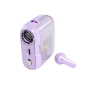 Tai nghe Wekome S28 Projector Wireless Earphone phiên bản Màu Tím (S28-PURPLE)