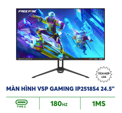 VSP GAMING IP2518S4 - MÀN HÌNH FAST IPS 180HZ