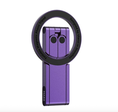 ULANZI MA60 PURPLE EDITION - MAGNETIC PHONE TRIPOD GẬP GỌN