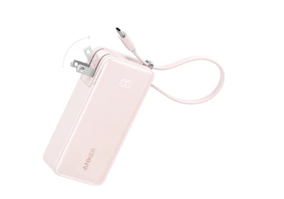 Pin sạc dự phòng Anker 10000mAh 30W A1637 màu hồng