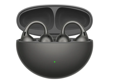Tai nghe không dây Oppo Enco Clip2 thiết kế open ear màu xám tro