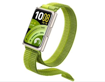 Vòng đeo tay thông minh Huawei Band 11 Pro khung kim loại xanh lá