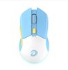 Chuột gaming không dây DARE-U EM901X RGB (Trắng Xanh)