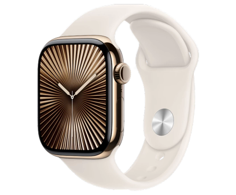 Apple Watch Series 10 - GPS + Cellular, 42mm - Viền Titan Dây Cao Su