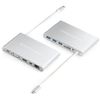 Hub chuyển đổi Type-C 11 in 1 Hyperdrive GN30-SILVER