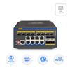 Switch công nghiệp AurCore AIS2004 L2+ 8GE - 12GE SFP