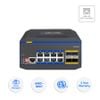 Switch công nghiệp AurCore AIS4001P L2+ | 8GE | 4G SFP+ | PoE/PoE+
