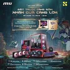 PRE-ORDER MSI MLG EDITION TẶNG MÀN OLED (Ryzen 9 9950X / MSI B850 MLG Edition / RTX 5070 Ti 16G MLG Edition)