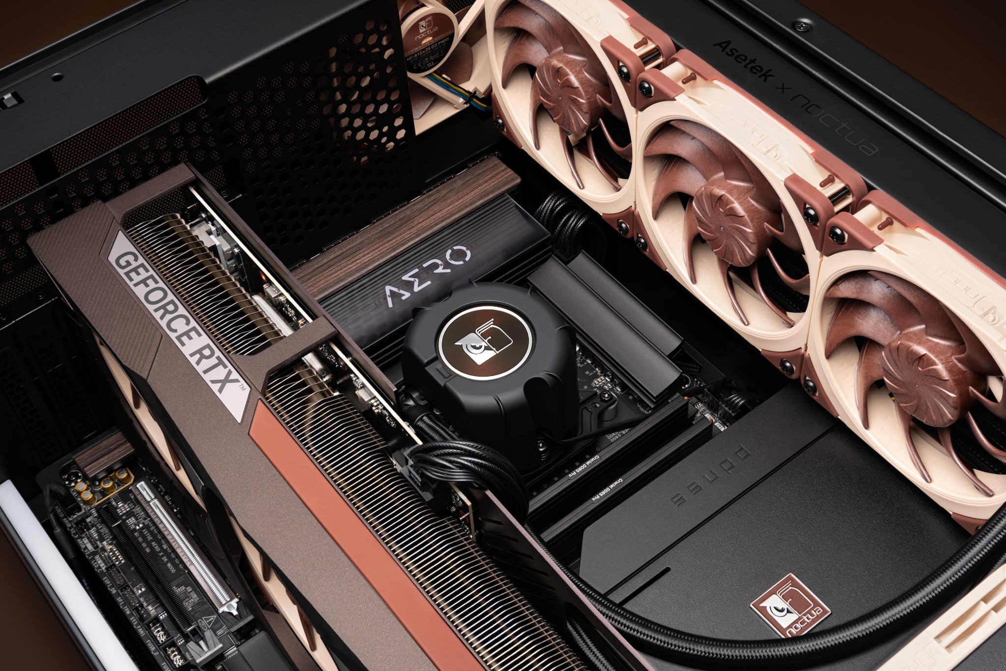 Ảnh minh họa Tản nhiệt nước Noctua NL-LC1-36 360mm all-in-one liquid cooler 3
