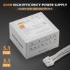 Nguồn máy tính DarkFlash PMT 850 White -850W GOLD ATX 3.1, PCIe 5.1