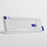 Bàn phím cơ Akko 3098B Multi modes Blue on White