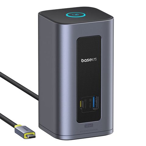 HUB chuyển đổi Baseus Nomos NU1 Air Spacemate 12-in-1 Docking Station