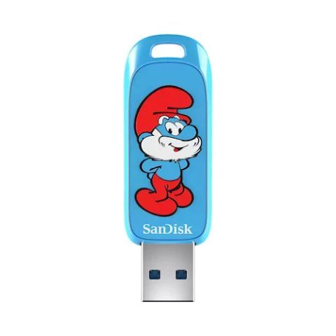 USB 128GB Sandisk Smurfs