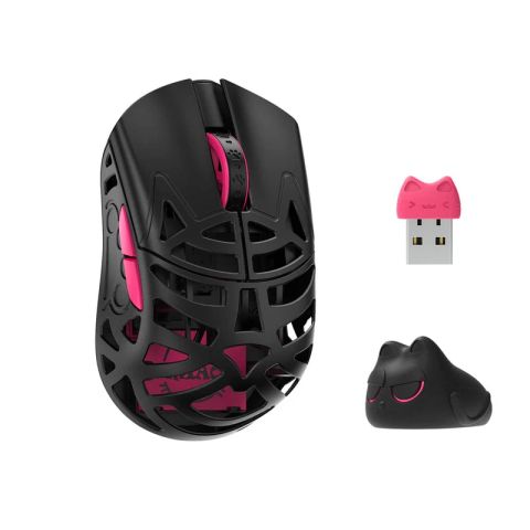 WLmouse Beast Miao color black & pink