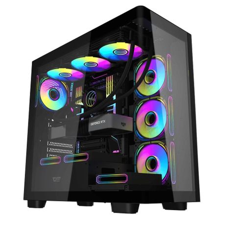 Vỏ Case DARKFLASH DS900G Black (ATX)