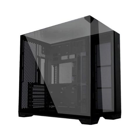 Vỏ Case Lian Li O11 Vision Compact – Black (ATX, Mid Tower, Màu Đen)