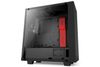 Vỏ case máy tính NZXT S340 Elite Matte Black/Red Mid Tower