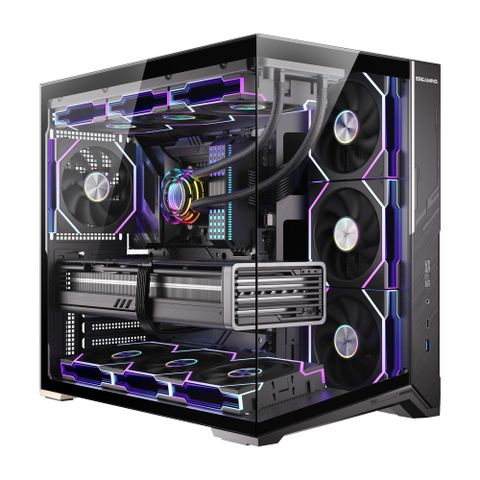Vỏ Case MAGIC ZERO MAX ( ATX, AIO, 360mm Top Case, Black, lethanh )