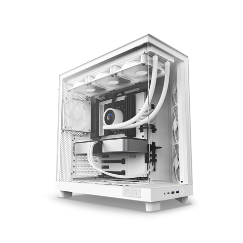 Vỏ Case NZXT H6 Flow White (CC-H61FW-01)