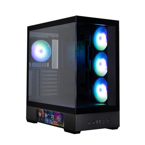 Vỏ case Zalman P40 DS (Mid Tower, 4 Fan ARGB 120mm, Màu đen)