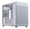 Vỏ máy tính ASUS Prime AP201 TG MicroATX (Màu trắng)