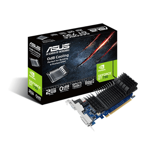 CARD ASUS GT730 2GB GDDR5 SILENT