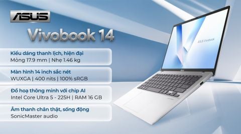 Laptop Asus Vivobook 14 A1407CA - LY008WS