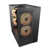Vỏ case Cougar OmnyX Mid Tower ATX Computer Case - Sẵn 4 fan 140cm