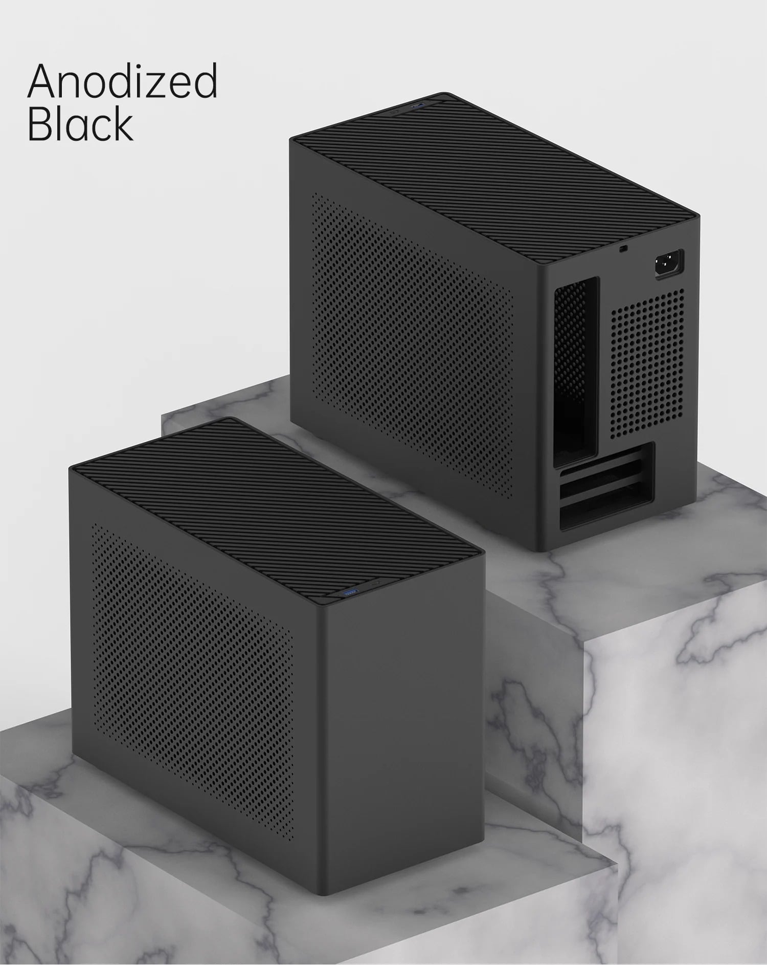 Vỏ máy tính ITX COOJ Z13 ( Black / Silver )