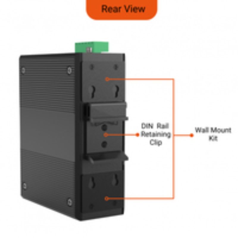 Ảnh minh họa Switch công nghiệp 73208MP-BT Silvernet 8 PORT GIGABIT POE++, 2 PORT SFP 1