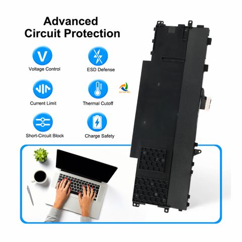 Pin Battery Laptop Latitude 9430 9420 2 IN 1 GHJC5 3VV58 Chính hãng