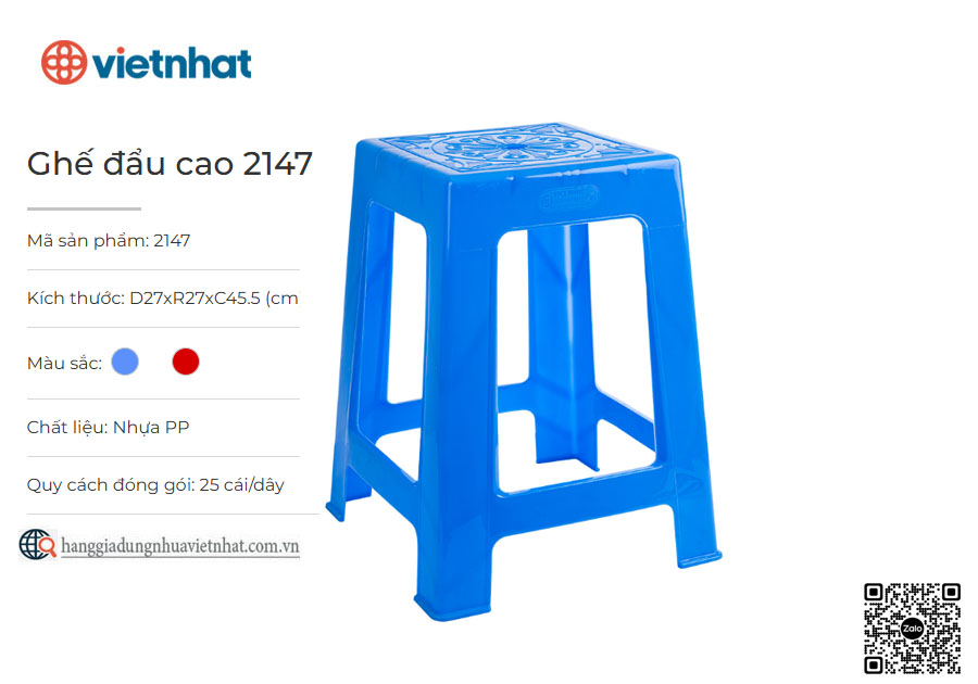 ĐẨU CAO 2147 – Công ty Nhựa Việt Nhật Plastic - Hokori cao cấp