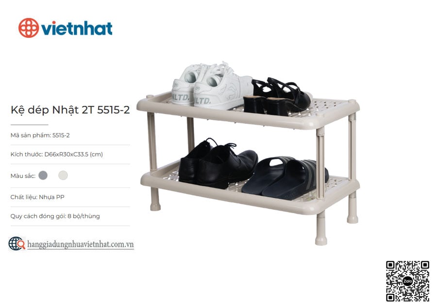 Kệ dép Nhật 2T 5515-2