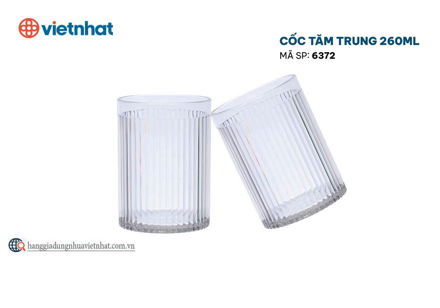 Cốc tăm trung 260ml 6372