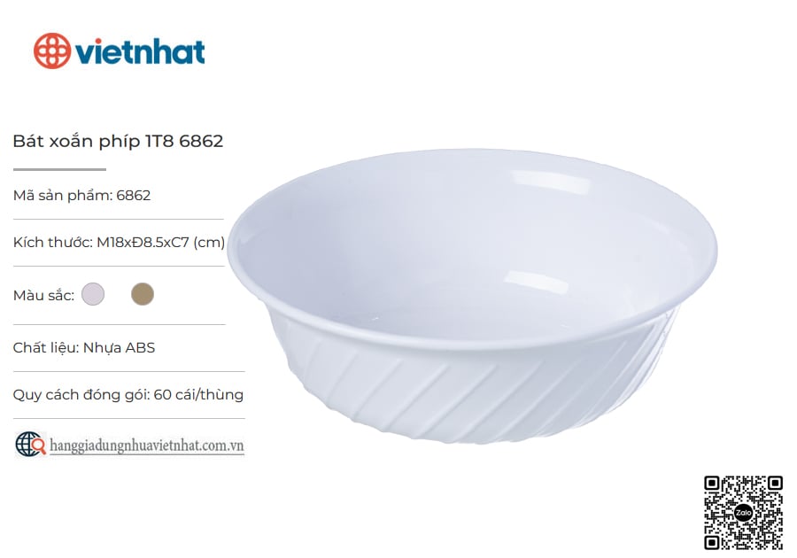 Bát xoắn phíp 1T8-6862