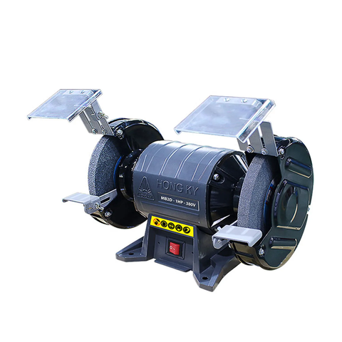 Máy mài bàn 2 đá thân nhôm 1.5HP Hồng Ký GLA-H1.112-2Đ