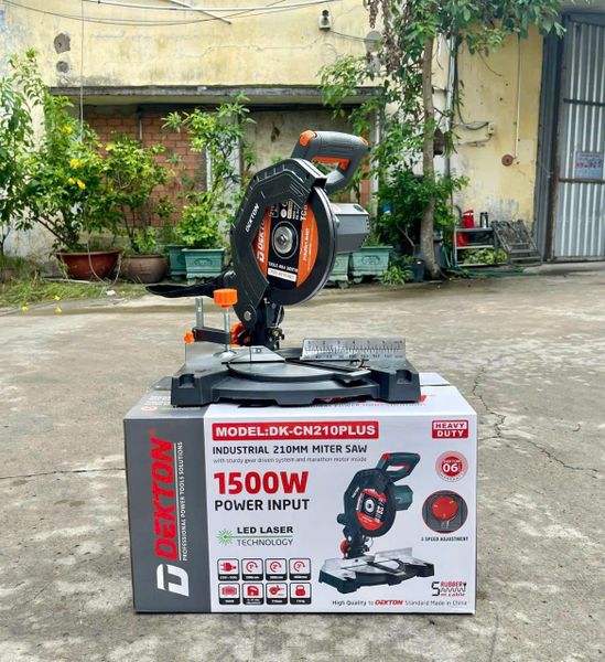 MÁY CẮT NHÔM ĐỂ BÀN MINI DEKTON DK-CN210PLUS